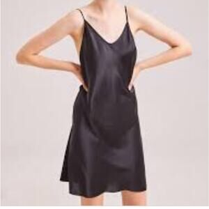 Blush J Black Night Dress NWOT